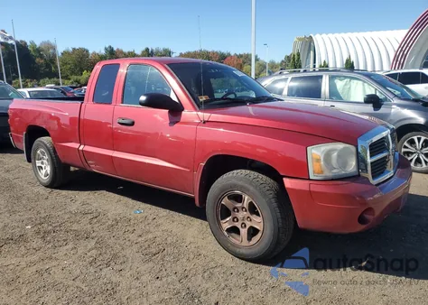 2007 Dodge Dakota Slt z USA, uszkodzony, nr VIN 1D7HE42K97S136643